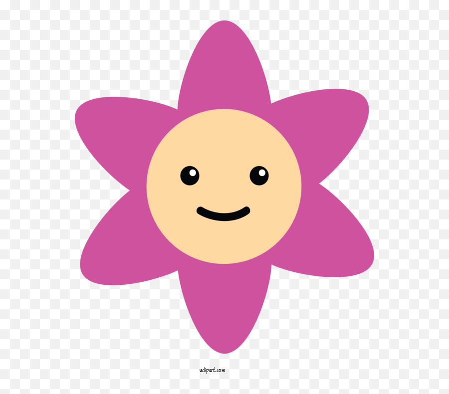 Icons Flower Design Smile For Emoji - Emoji Clipart Icons Happy,Hiking Emoji