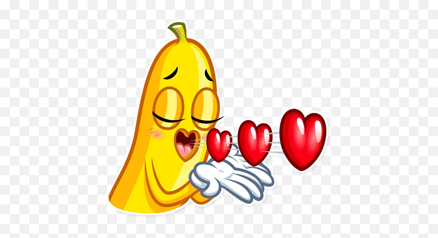 Banana Stickers Pack - Fruits Wastickerapps U2013 Google Play Lovely Banana Emoji,Pear Emoji