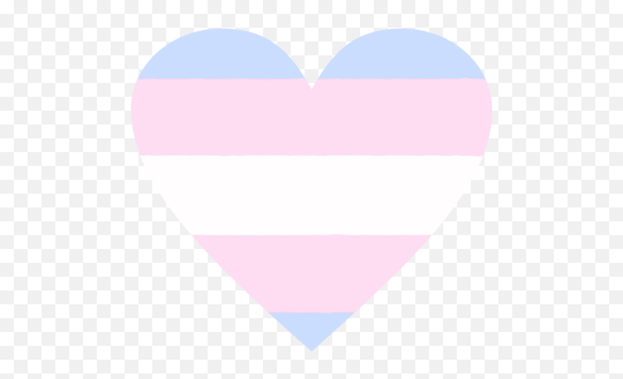 Heart Corazon Pastel Transgender Sticker By - Girly Emoji,Trans Heart Emoji