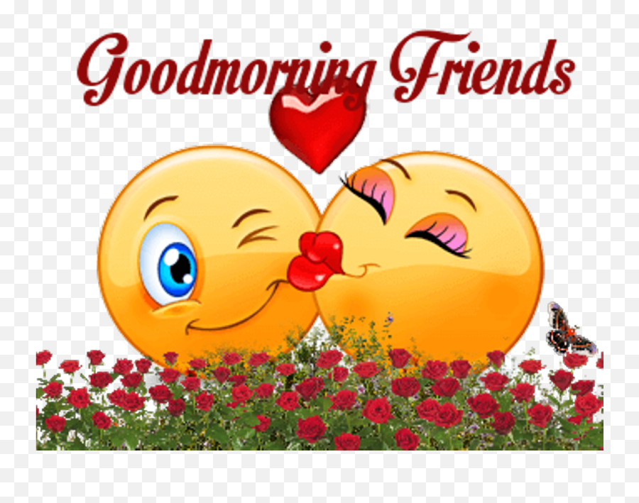 Kiss Clipart Good Morning Picture - Love Kiss Good Morning Emoji,Good Morning Emoticon