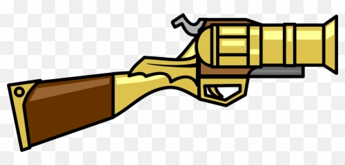 Cartoon Gun Vector Clipart Image - Png Emoji