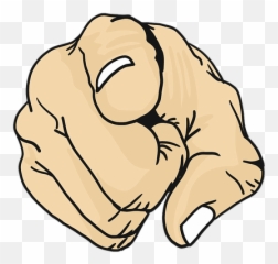 Point Finger - Pointing At You Png Emoji