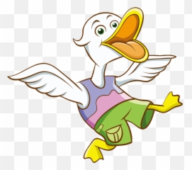 Animal Anthropomorphic Anthropomorphized Animals Cartoon - Duck Open Mouth Cartoon Emoji,Goat Emoji