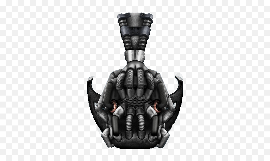 Bane Mask Hd - Dark Knight Rises Bane Mask Png Emoji,Bane Emoji