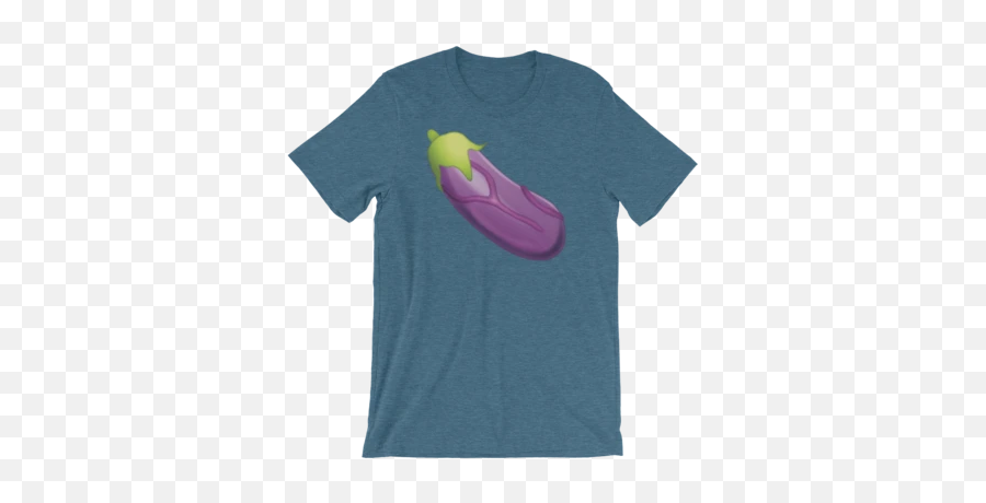 Veiny Eggplant Emoji - T Shirt Design For Steel Minimal,Cycle Emoji