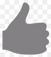 Gray Thumbs Up Icon - Red Thumbs Up Icon Png Emoji,Blue Thumbs Up Emoji