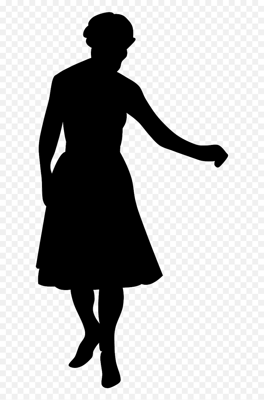 Dance Dancing Woman Female Girl - Girl Teeneger Silhouettes Png Emoji,Red Dress Dancing Emoji