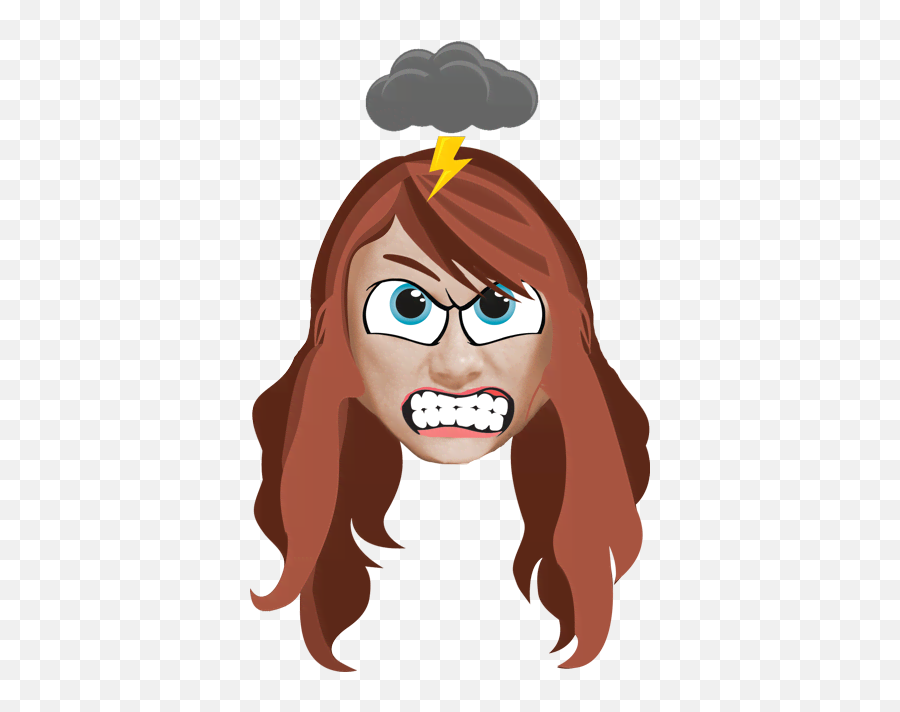 An Emma Stone Emoji For Every Emotion - Cartoon,Stone Head Emoji
