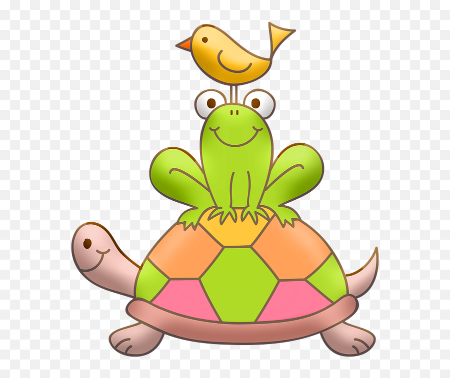 Turtle Frog Bird - Cartoon Emoji,Turtle Bird Emoji