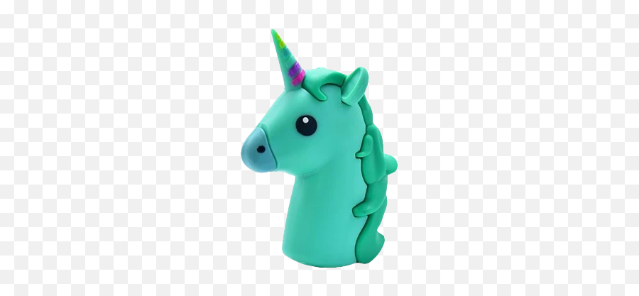 Green Unicorn Emoji Power Bank 8800mah - Battery Charger,Horse Emoji