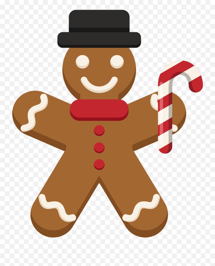 The Gingerbread Man Christmas Day Image - Gingerbread Man Christmas Gingerbread Man Png Emoji,Ginger Emoji