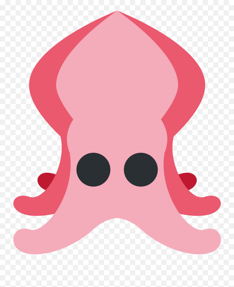 Twemoji2 1f991 - Squid Emoji Twitter,Octopus Emoji