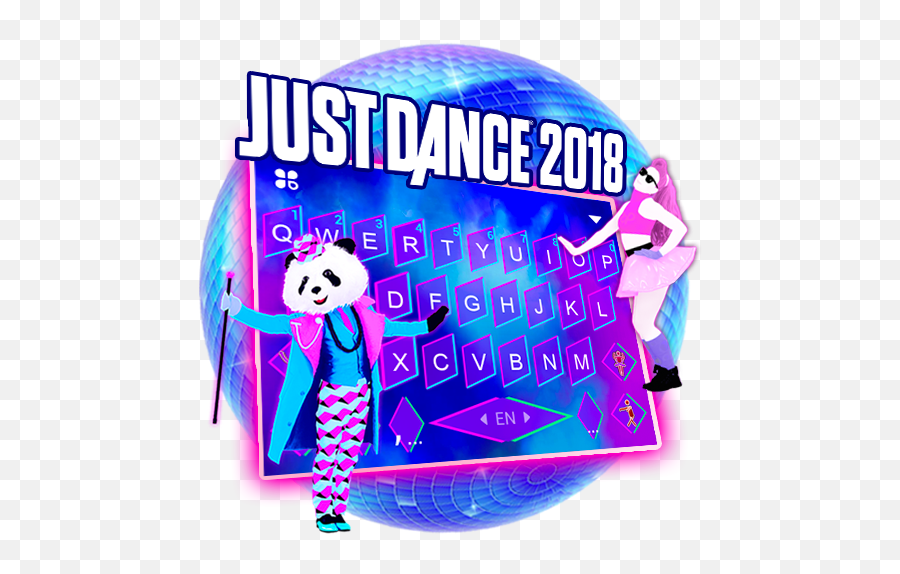 Download Just Dance 2018 Kika Keyboard On Pc U0026 Mac With - Just Dance 2018 Icono Emoji,Emoji Keyboard For Galaxy S6
