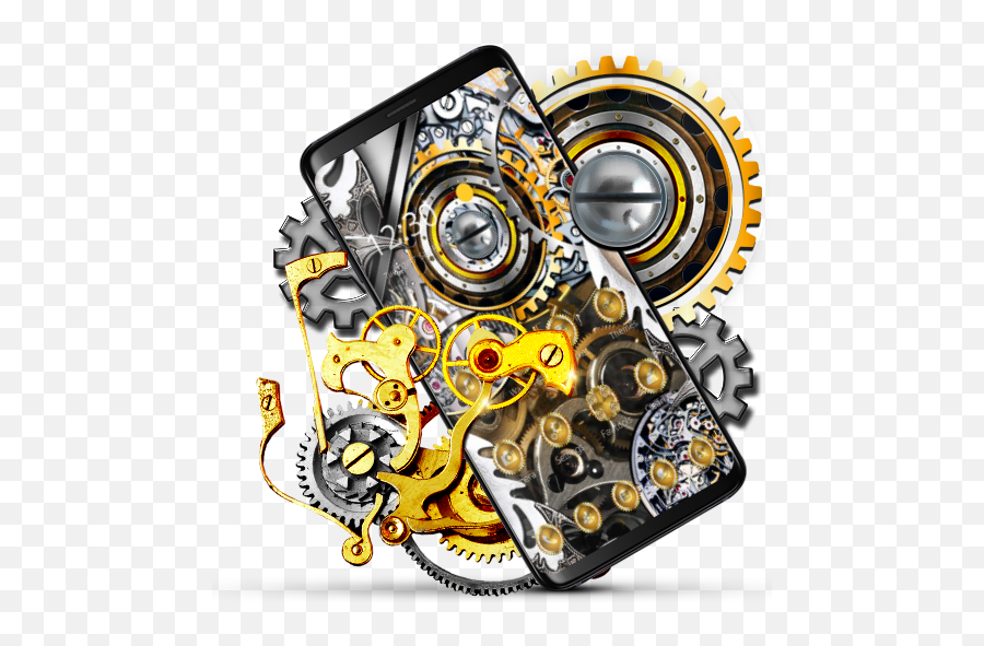 Luxury Cogwheel Watch Theme U2013 Apps Bei Google Play - Illustration Emoji,Gears Emoji