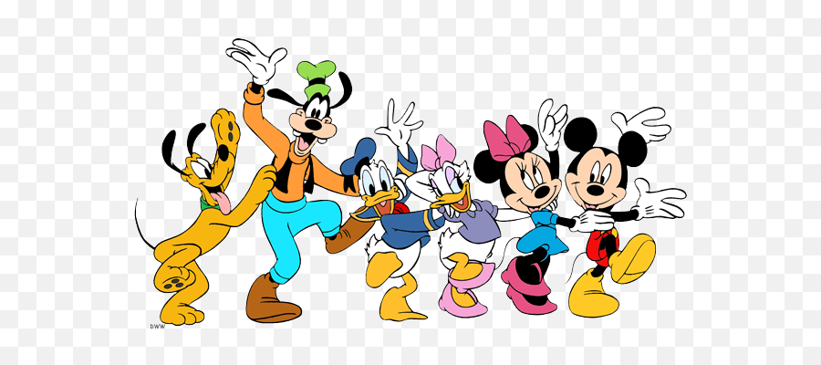 Library Of Mickey Mouse And Friends - Friends Mickey Emoji,Minnie Mouse Emoji Copy And Paste