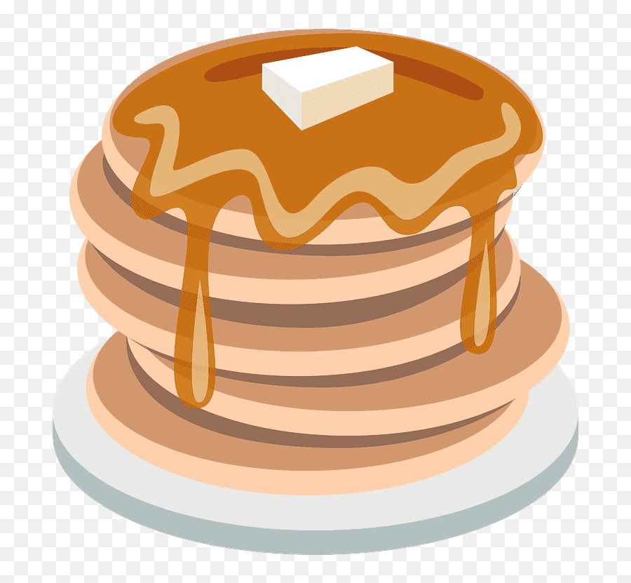 Pancakes Emoji Clipart Free Download Transparent Png - Pancakes Clipart Transparent,Food Emojis Copy And Paste