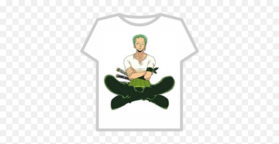 T shirt roblox zoro png - Roblox