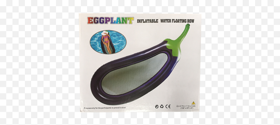 Inflatable Eggplant Emoji - Vegetable,Nutcracker Emoji