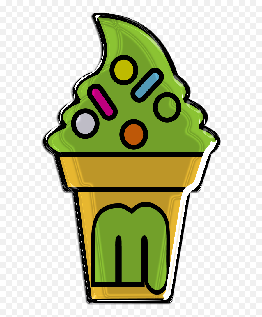 U2022u2022u203fu2040ice Creamu203fu2040u2022u2022 - Ice Cream Clipart Full Size Ice Cream Emoji,Ice Cream Sundae Emoji