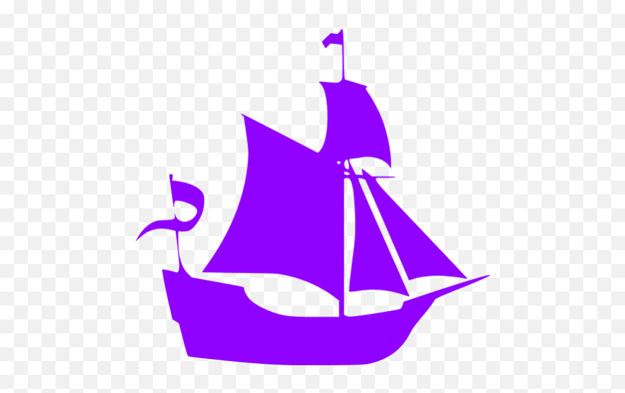 Violet Boat 9 Icon - Transparent Black Boat Png Emoji,Boat Gun Gun Boat Emoji