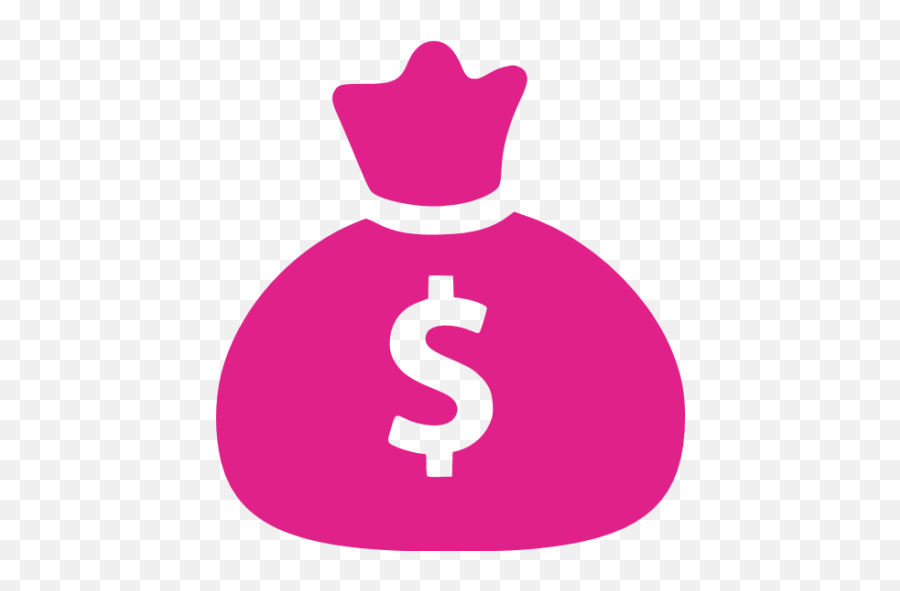 Barbie Pink Money Bag Icon - Pink Money Bag Png Emoji,Briefcase Letter Emoji