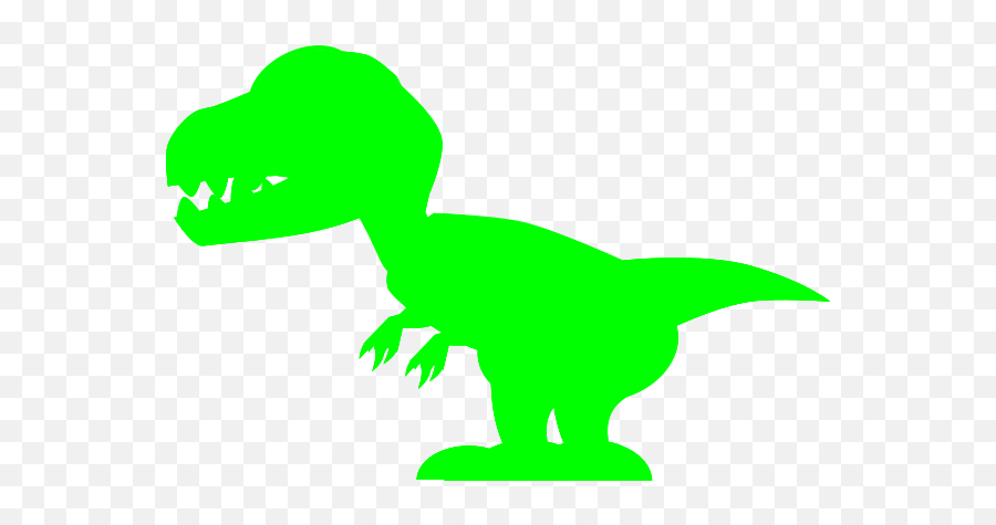 T Rex Clipart Png - Silhouette T Rex Clip Art Emoji,Trex Emoji