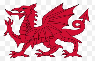 Y Ddraig Goch In Flag Of Wales - St Davids Day Poem Emoji
