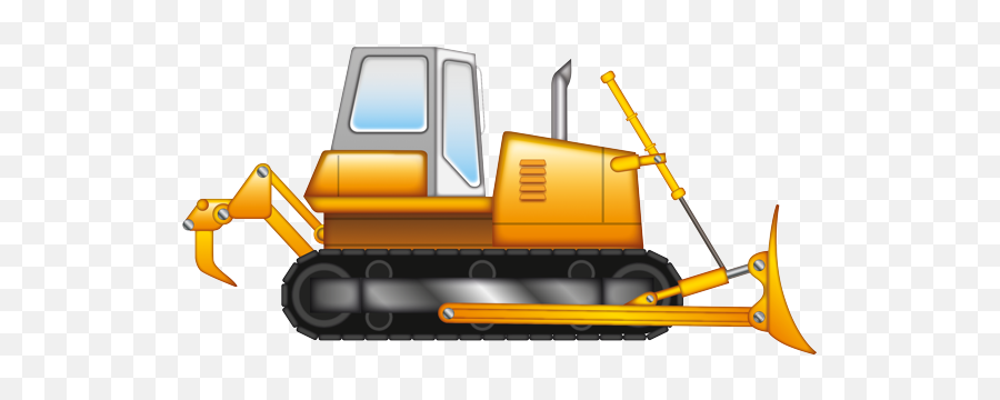 Emoji - Bulldozer,Ground Emoji