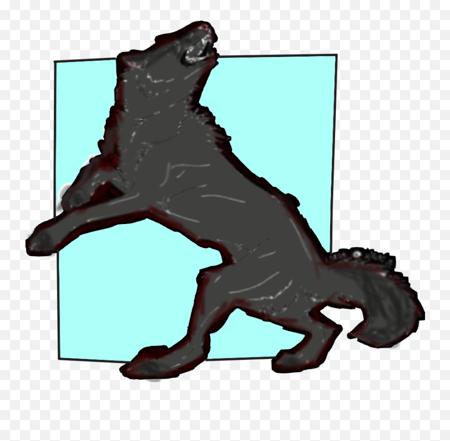 Angry Wolf - Illustration Emoji,Wolf Face Emoji