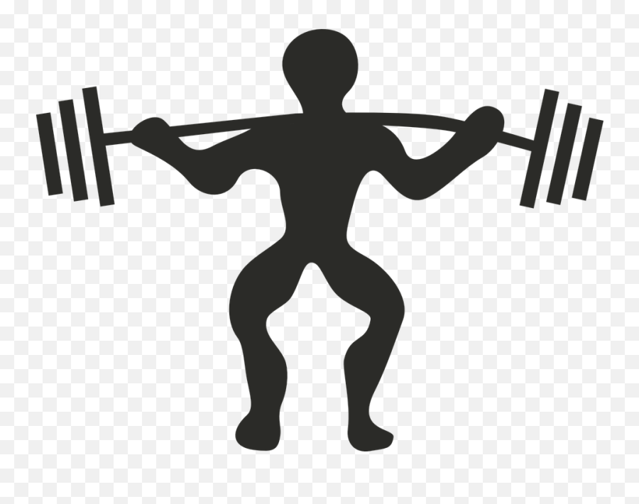 Weightlifting Bodybuilder Weight - Weight Lifting Clip Art Emoji,Weight Loss Emoji