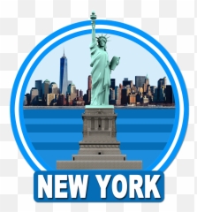 New York Ny The Statue Of Liberty - Logo Emoji