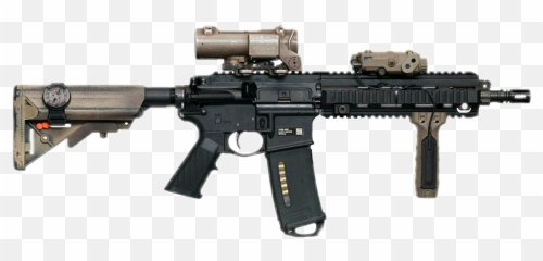 Gun Guns M16 Military Ar15 Rifle - M4 Airsoft Emoji