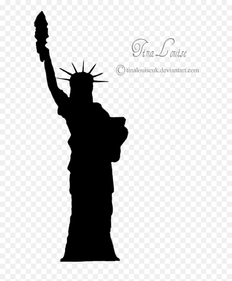 Free Statue Of Liberty Silhouette - Silhouette Of Statue Of Liberty Emoji,Statue Of Liberty Newspaper Emoji