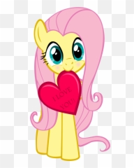Horse Clipart Valentines Day Horse - My Little Pony Fluttershy Heart Emoji,Happy Valentines Day Emoji