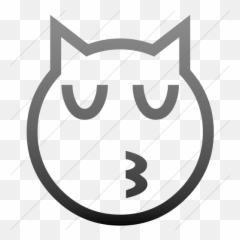 Simple Black Gradient Classic Emoticons - Emoji Domain