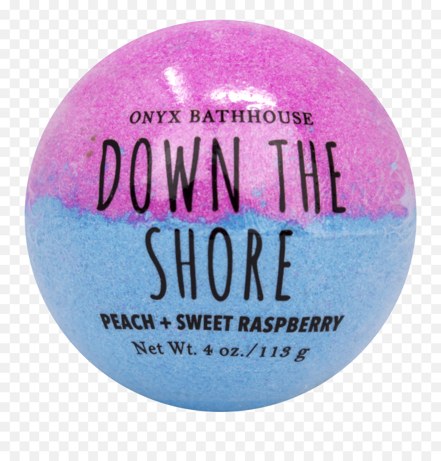Onyx Bathhouse Down The Shore Peach U0026 Sweet Raspberry Bath - Circle Emoji,Bomb Emoji