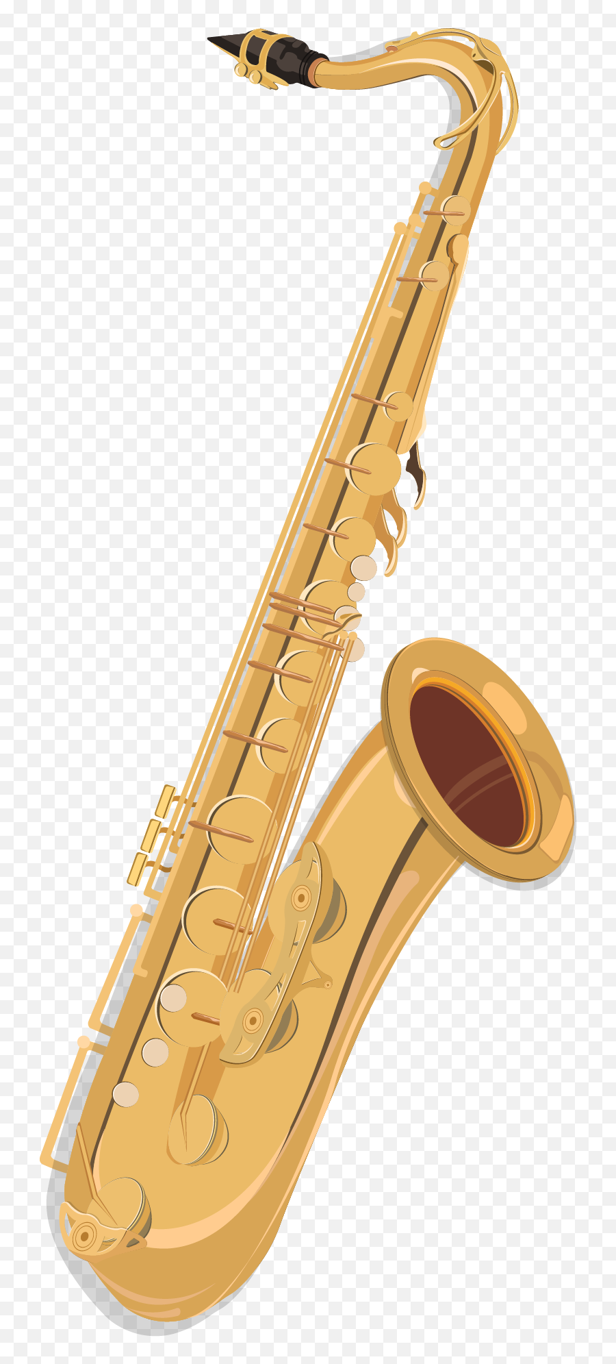Saxaphone Drawing Brass Instrument - Cartoon Saxophone Png Emoji,Saxophone Emoji