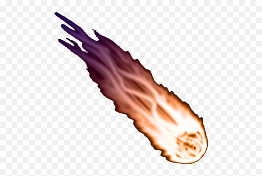 Fireball Fire Meteor Comet Shootingstar - Shooting Star Clipart Meteor Emoji,Meteor Emoji