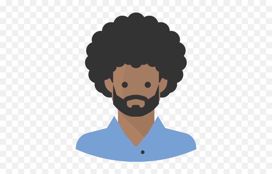 Afro Icon At Getdrawings - Portable Network Graphics Emoji,Black Man Emoji
