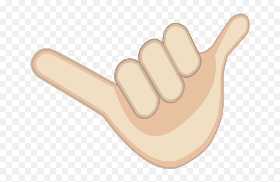 Shaka Sign Gif - Hang Loose Hand Gif Emoji,Shaka Sign Emoji
