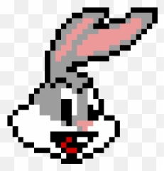 Pixilart - Scared Emoji by BE83 Bugs Bunny Pixel Art