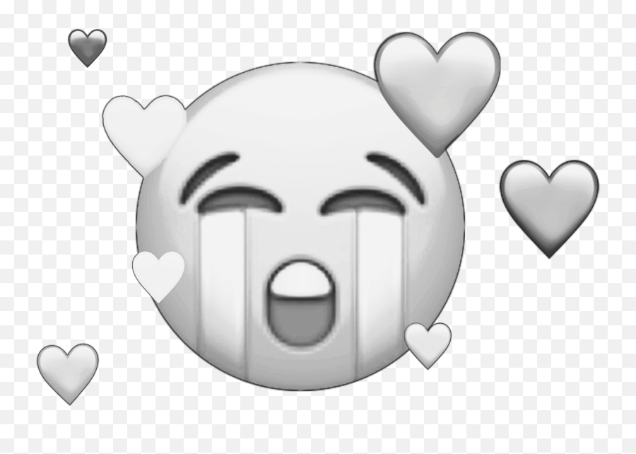 Freetoedit Tumblr Sad Cry Love Heart Tears Emo Lonely - Emoji Sad,Alone Emoji