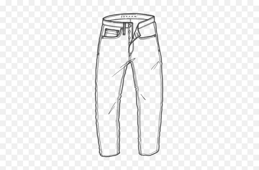 Drawing Shorts Pants Crease Transparent U0026 Png Clipart Free - Jean Drawing Png Emoji,Emoji Pants For Guys