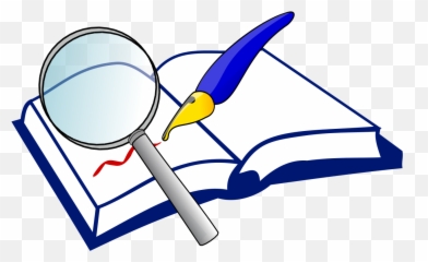 Korrektúra - Blue Open Book Clipart Emoji
