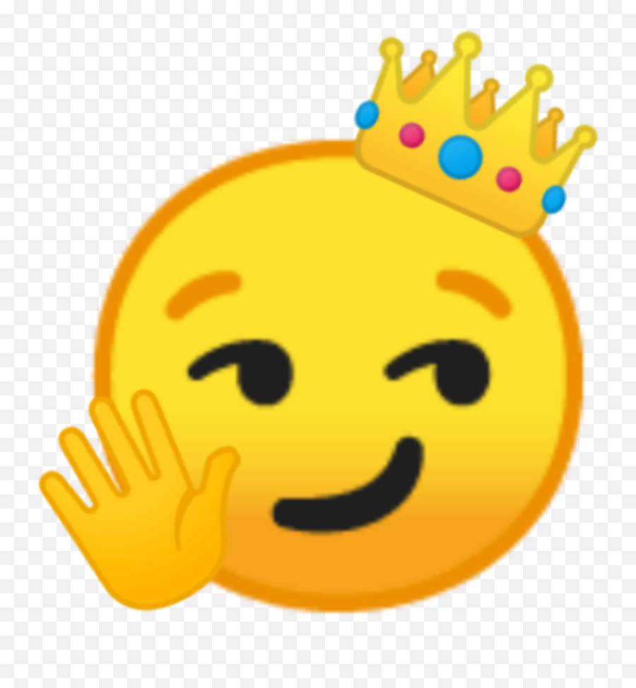 Emoji Emojixiaomi Stop Princess Sticker By Anytalow - Smiley,Princess Emoji