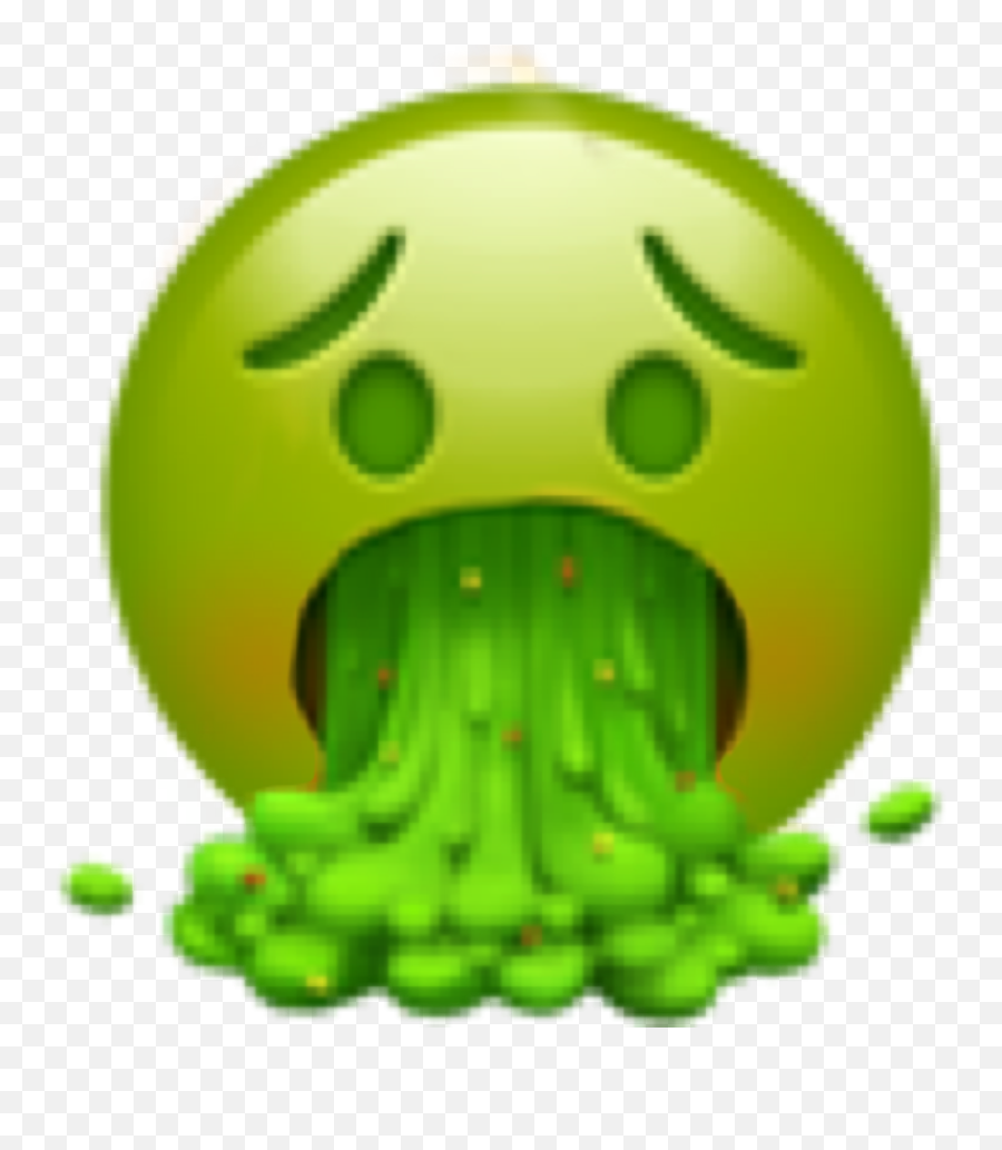 Sick Ew Emoji Puke Sticker By Vghuyresdd - Ew Emoji,Sick Emoji Png