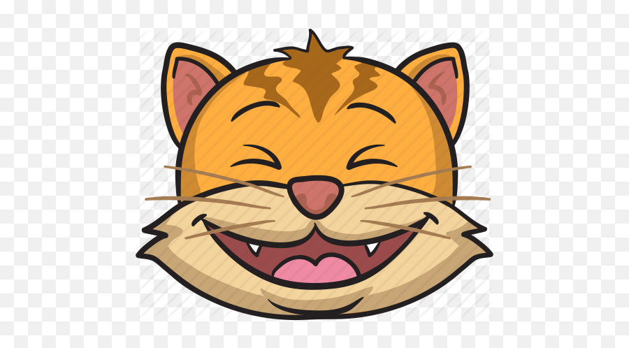 Cat Cartoon Emojis - Funny Cartoon Cat Faces,Cat Emoji Png