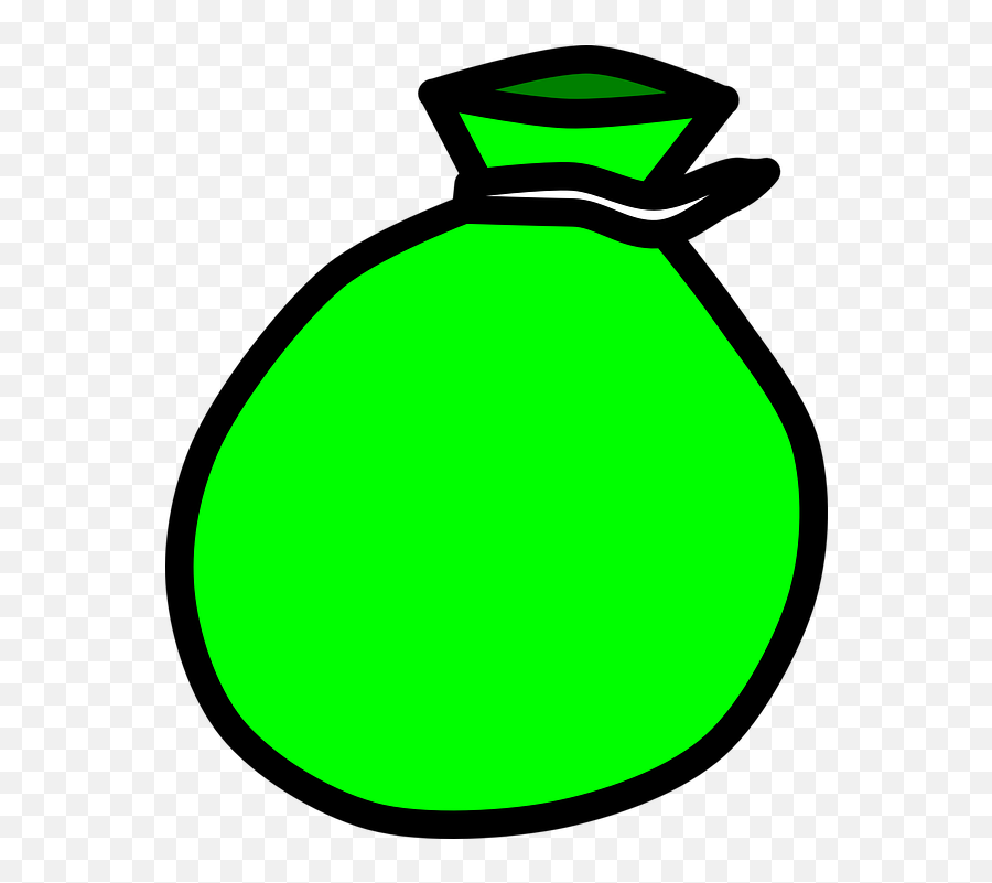 Bag Sack Moneybag - Clipart Blank Money Bag Emoji,Money Bags Emoji