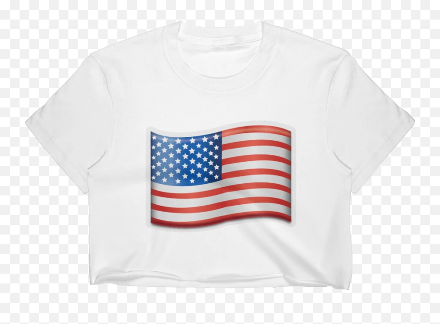 American Flag T Shirt Emoji - Estados Unidos Bandera Emoji Png,Emoji American Flag
