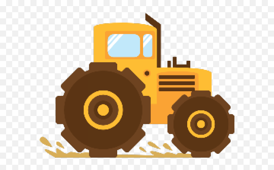 Agriculture Clipart Farming Equipment - Tractor Icon Png Emoji,Funny Farm Emoji